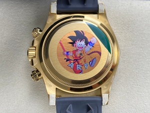 Reloj de alta calidad, resistente al agua, 40 mm, ARF Factory, acero 904L, movimiento 4131, cronógrafo, peso 161 g, reloj de buceo Gold Panda. - Product Image 5