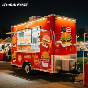 Remolque de Helados y Café Personalizado OEM, Totalmente Equipado, Barra de Cócteles Móvil, Camión de Comida en Venta - Product Image 3