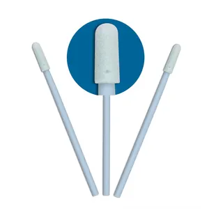 Sponge Cleanroom Foam Swab Stick For Cleaning Semiconductor/LCD/PCB