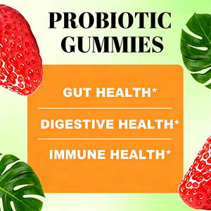 Gummies Probiotiques Winstown OEM pour Femmes Adultes : Améliore la Digestion, la Santé de la Peau et la Fonction Immunitaire – Gummies Véganes pour la Digestion - Product Image 5