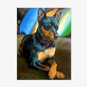 OEM/ODM benutzer definierte Bild 5D Diamant Malerei Welpe Wolf Hund Tier Ölgemälde Kunst Home Decor DIY Malerei nach Zahlen Geschenk