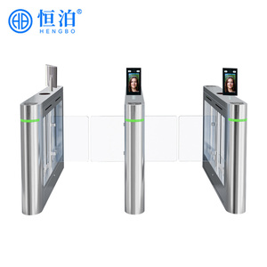 Barrera de acceso de alta resistencia Hengbo con lector de tarjetas RFID <span class=keywords><strong>para</strong></span> control de entrada de peatones y anticolisión <span class=keywords><strong>para</strong></span> estaciones de autobús - Product Image 1