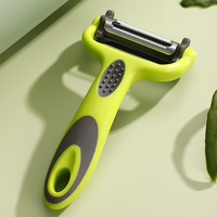 Moderne 3-In-1 Multifunctionele Groente-En Fruitschiller Milieuvriendelijke Julienne Dicer & Raspen Voor Keukengebruik