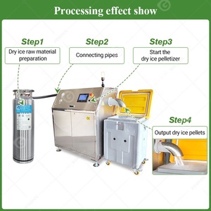 <span class=keywords><strong>CO2</strong></span> Cải Cách Dải nhỏ nén Wuxi khô Ice PELLET sạch Slice làm cho máy cho Blaster và rửa - Product Image 5