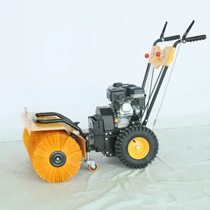 Factory supplier 15Hp Gasoline street sweeper used to construction