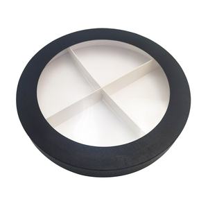 Caja de Regalo Redonda de Cartón para Dulces, Chocolates, Frutas, Charcutería y Otros Alimentos - Product Image 3