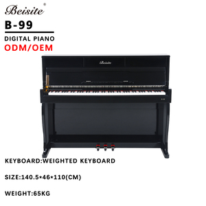Beisite B-99 88-Key Professional Weight Standard Digital Piano with Organ Features Dynamic Sampling & 10-Layer Sound - Product Image 1