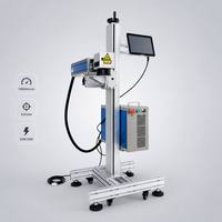 Marqueur laser à fibre entièrement automatique LFY-FW2030 30W 1064nm haute vitesse 110x110mm Graveur métal/plastique haute précision AI/DXF/PLT
