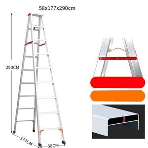 <span class=keywords><strong>Escalera</strong></span> <span class=keywords><strong>recta</strong></span> plegable multifuncional <span class=keywords><strong>de</strong></span> estilo caliente, <span class=keywords><strong>escalera</strong></span> <span class=keywords><strong>de</strong></span> espiga <span class=keywords><strong>de</strong></span> aleación <span class=keywords><strong>de</strong></span> <span class=keywords><strong>aluminio</strong></span> engrosada, <span class=keywords><strong>escalera</strong></span> <span class=keywords><strong>de</strong></span> <span class=keywords><strong>aluminio</strong></span> <span class=keywords><strong>de</strong></span> espiga <span class=keywords><strong>de</strong></span> trabajo - Product Image 5