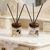 Diffuseur à bâtonnets en verre d'huiles essentielles naturelles de qualité supérieure, purifiant l'air, non toxique, à longue durée de diffusion, pour la décoration intérieure