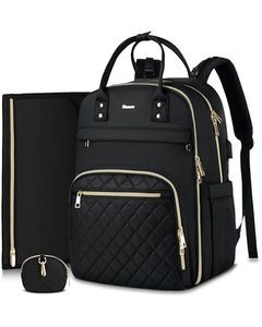 Échantillon gratuit Fabricant Logo personnalisé Sac à langer en cuir végétalien Sac à dos Sac à couches Bagages pour bébé Enfants pour maman - Product Image 1