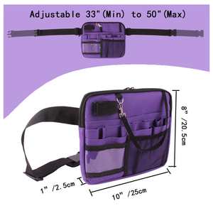 Özel Logo taşınabilir kadınlar dayanıklı yardımcı hemşire Fanny paketi kılıfı tıbbi organizatör kemer hemşireler bel çantası - Product Image 5