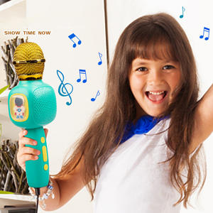 Micrófono inalámbrico para cantar inteligente para niños, juguete educativo multifunción de audio y música, con Bluetooth, nuevo diseño - Product Image 2