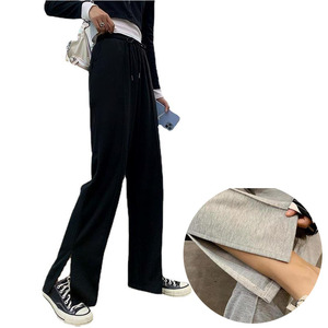 Moda sexy lavorata <span class=keywords><strong>a</strong></span> maglia streetwear hip hop <span class=keywords><strong>pantaloni</strong></span> lunghi da donna <span class=keywords><strong>pantaloni</strong></span> larghi svasati larghi <span class=keywords><strong>pantaloni</strong></span> <span class=keywords><strong>tuta</strong></span> da donna <span class=keywords><strong>pantaloni</strong></span> <span class=keywords><strong>Palazzo</strong></span> Mop floor - Product Image 6