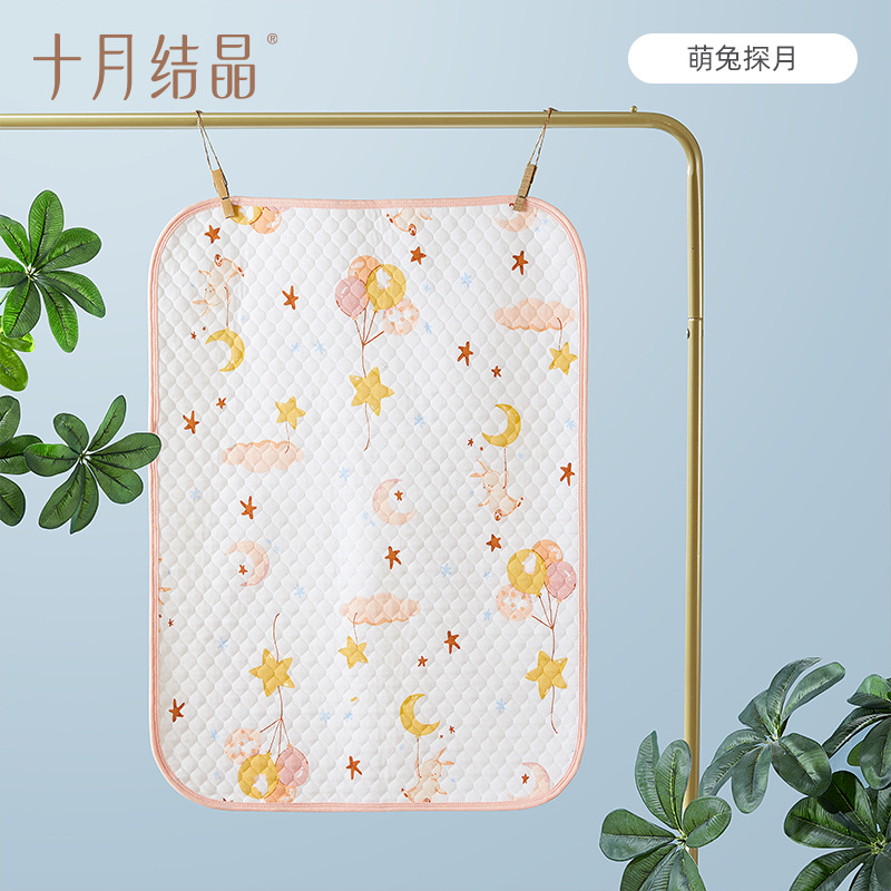 Cute Rabbit Explores the Moon