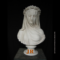 Buste de femme en marbre sculpté à la main, classique, célèbre, en pierre, statue de Diana