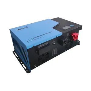 Vmaxpower डीसी एसी 12v 220v के लिए 8000w शुद्ध साइन लहर शक्ति औंधा mppt प्रणाली