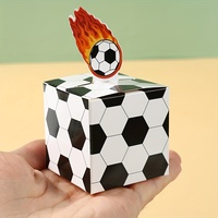 Boîte à bonbons personnalisable sur le thème de la Coupe du monde de football pour les fans de supermarché