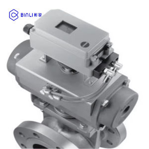 Positionneur de vanne numérique Samson 3730-3 avec contrôle de débit et régulateur-filtre 67cfr en fonte - Product Image 5