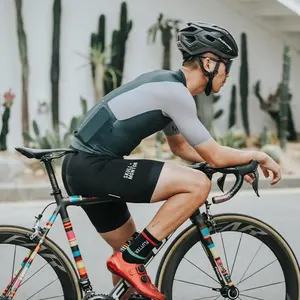 Pro takımı Fit Aero yarış kesim erkekler erkek bisiklet yüceltilmiş özel Jersey yol bisikleti gömlek bisiklet üniforma