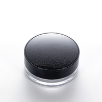 Pot vide en acrylique transparent de 15g pour poudre libre, boîte de rangement en plastique pour poudre minérale et poudre fixatrice, emballage cosmétique