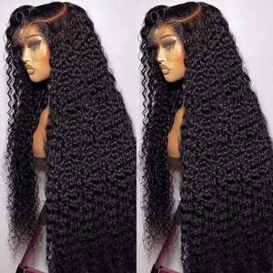 Cabello Humano Liso y Rizado para Peluca sin Pegamento con Frente de Encaje HD - Estilo Vietnamita 100% Virgen Brasileño Mink de Larga Duración - Product Image 4