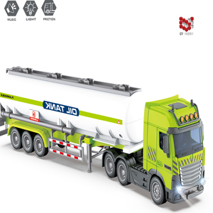 CAMIÓN DE METAL DE ESTILO EUROPEO INERCIAL CON SONIDO Y LUZ, <span class=keywords><strong>ESCALA</strong></span> <span class=keywords><strong>1</strong></span>:50, FUNCIONA CON BATERÍA PARA NIÑOS - Product Image 2