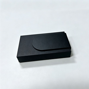 Custom Luxury Pull-Out Slide <b>Box</b> 5 <b>Pack</b> Child Resistant Black Cardboard Paper <b>Box</b> for Cigar Packaging - Product Image 1
