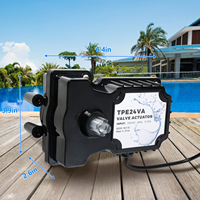 Actionneur de vanne authentique 24V compatible OEM avec tous les systèmes de contrôle 24VAC pour piscines, spas et équipements solaires