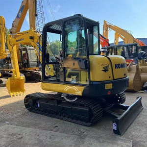ใช้ Komatsu PC56-7ตีนตะขาบรถขุด5ตัน PC50MR PC55MR ชั่วโมงต่ำ PC40MR ประสิทธิภาพที่ดี - Product Image 1