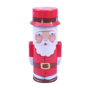 Caja de Metal de hojalata personalizada para galletas, caja de hojalata con forma de soldado de Navidad para regalos, venta al por mayor - Product Image 5