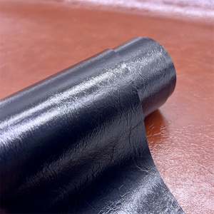 Diseño sintético suave Color caramelo vinilo cuero tapicería imitación cuero silla bolsas PU <span class=keywords><strong>tela</strong></span> - Product Image 4