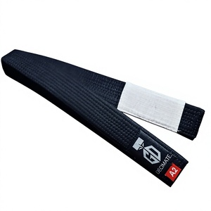 Cinturón de Jiu Jitsu Brasileño Personalizado, Cinturón de Artes Marciales de Algodón Premium, para Adultos y Niños, Entrenamiento y Competencia, Venta al Por Mayor de Fábrica - Product Image 2