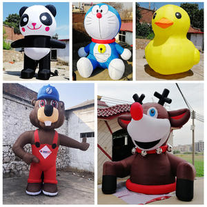 Inflable de dibujos animados modelo inflable grande al aire libre simulación muñeca mascota Anuncio Comercial logotipo inflable personalizado - Product Image 1