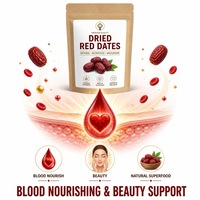 Yuzetang Dattes Rouges Séchées Super Aliment Sachet 120g Soutien Beauté et Nutrition Sanguine Durée de Conservation 12 Mois Fabriqué en Chine Oral