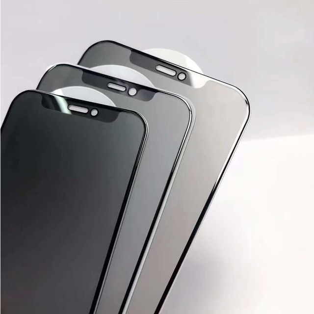 Anti-fingerprint Anti Spy Tempered Glass Light AG Matte Privacy Screen Protector Glass for iPhone 11 12 13 14 Plus Pro Max