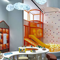 Équipement à thème de neige glacée en acier pour les parcs d'aventure Playgrou Centres d'entraînement Exercice doux pour les capacités physiques des enfants