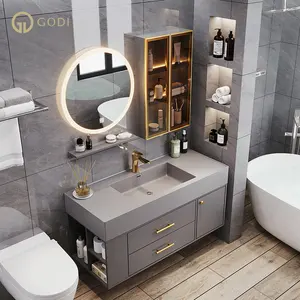 Espejo de baño moderno de 24 pulgadas, mueble de baño con combinación de tocador - Product Image 2