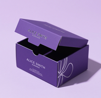 Échantillon Gratuit - Boîte à Bijoux Pliable en Carton Ondulé Écologique Recyclable, Impression Personnalisée, Emballage Couleur, Boîte d'Expédition pour Chaussures Personnalisée