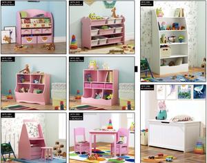 ASTM-organizador de juguetes de tela de madera BSCI para niños, 9 cubos de almacenamiento de tela no tejida, estante de almacenamiento de Juguetes - Product Image 5