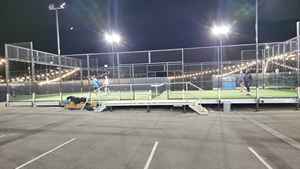 Cubierta Panorámica para Pista <span class=keywords><strong>de</strong></span> Pádel, <span class=keywords><strong>Material</strong></span> Anti-Calor, Techo para Pista <span class=keywords><strong>de</strong></span> Pádel Profesional, Pista <span class=keywords><strong>de</strong></span> Pádel con Techo - Product Image 5