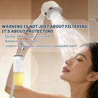 Filtre de Douche Purifiant d'Eau Premium ODM Certifié CE, Parfumé à la Vitamine C, Accessoire de Salle de Bain pour Soins de la Peau