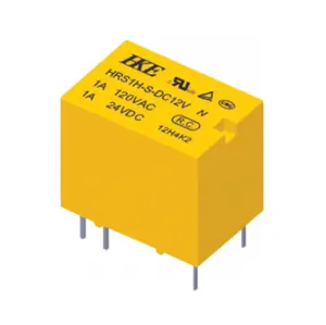 Relé de estado sólido 12V 6 pines 1A 3A PCB Relé ultra miniatura de uso general