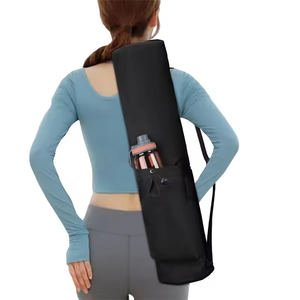 Premium Lightweight Waterproof Neoprene Yoga Mat <strong>Carrier</strong> <strong>Bag</strong> Yoga Gym <strong>Storage</strong> <strong>Bag</strong> with Water Bottle Pocket - Product Image 3