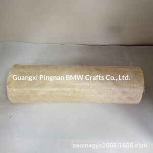 Persianas Enrollables de Bambú Tejido Personalizables, Decorativas <span class=keywords><strong>para</strong></span> Techo y <span class=keywords><strong>Pared</strong></span>, Material Decorativo <span class=keywords><strong>para</strong></span> Hogar, Hotel, Salón de Té, Restaurante - Product Image 4