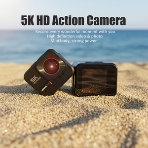 Cámara de Acción Real 5K con Buena Imagen, Venta Directa de Fábrica, Gran Angular de 160°, Cámara Portátil para Drones, WiFi, Resistente al Agua, Mini Cámara de Video SD V8 - Product Image 1
