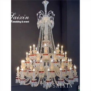 Personnaliser en usine lustre en cristal <span class=keywords><strong>Baccara</strong></span> de haute qualité pour la maison et événements - Product Image 2