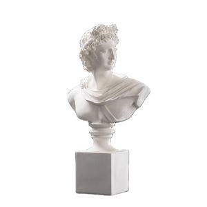 Interni Famosa in Fibra <span class=keywords><strong>di</strong></span> Vetro Romano Della Resina Testa <span class=keywords><strong>di</strong></span> <span class=keywords><strong>Apollo</strong></span> Busto Statua - Product Image 1
