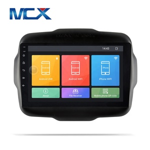 Mcx <span class=keywords><strong>GPS</strong></span> Navigation <span class=keywords><strong>Android</strong></span> 10.0 Đài Phát Thanh Màn Hình Cảm Ứng HD Đơn Vị Đứng Đầu Âm Thanh Xe Hơi Video Player Đối Với Jeep Renegade 2016-2017 - Product Image 3
