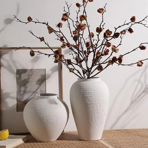 <span class=keywords><strong>Pot</strong></span> en céramique artisanal moderne de style Wabi-Sabi ARM LVG, en porcelaine mate et <span class=keywords><strong>terre</strong></span> <span class=keywords><strong>cuite</strong></span>, décoration artistique pour la maison, vase à fleurs, récipient floral - Product Image 6